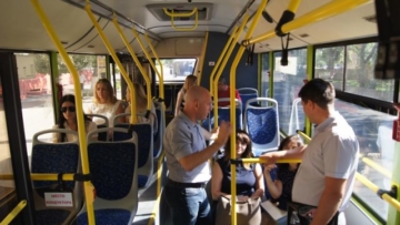 В волгоградском общественном транспорте апробируют «тревожные кнопки»