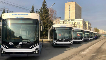 Омский автопарк пополнился новыми троллейбусами благодаря дорожному нацпроекту