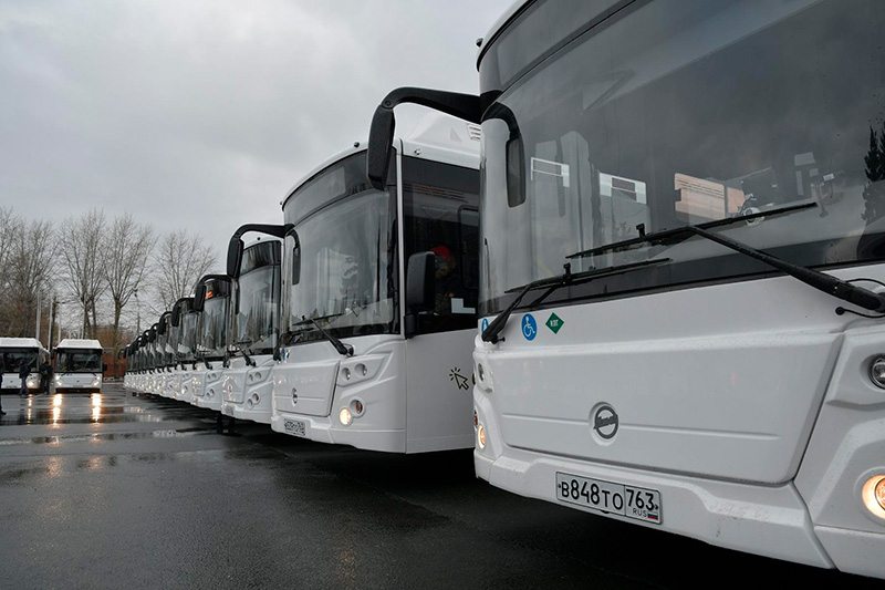 В автопарк Тольятти поступили 50 новых автобусов
