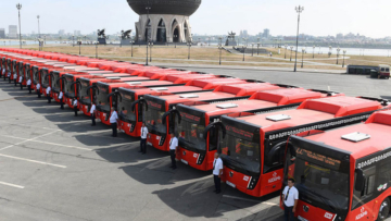 Перевозчики Казани получили 40 новых автобусов благодаря Нацпроекту «Безопасные качественные дороги»