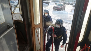 Охранная система Росгвардии позволила пресечь правонарушение в Нижегородском трамвае